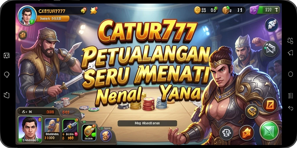 Gameplay menarik dari CATUR777 yang menampilkan misi petualangan seru.
