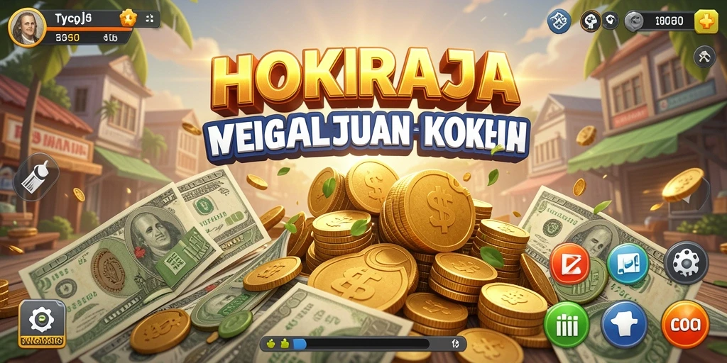 Tampilan gameplay HOKIRAJA yang menarik dan interaktif.