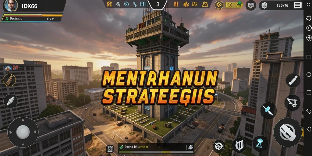 Gameplay menegangkan dalam Tower Defense IDX66