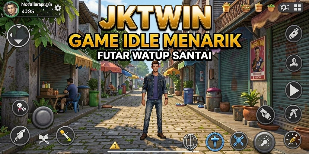Screenshot gameplay JKTWIN menampilkan aksi seru dan karakter menarik.
