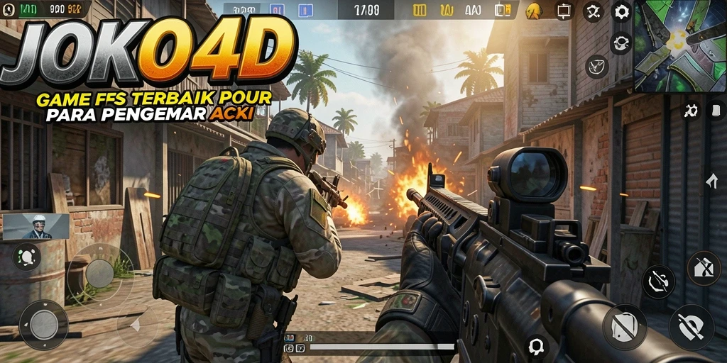 Tampilan gameplay menegangkan di JOKO4D, penuh aksi dan strategi.