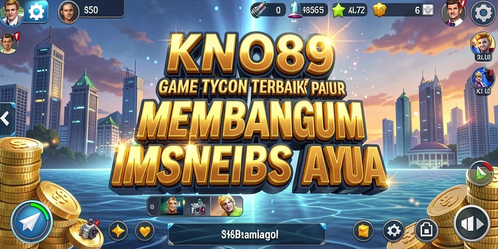 Tampilan utama gameplay KNO89 yang menarik dan penuh strategi Tycoon.