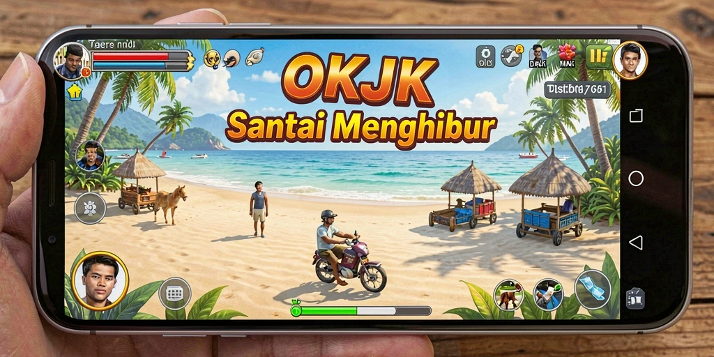 Screenshot dari gameplay menarik OKJK yang menyenangkan.