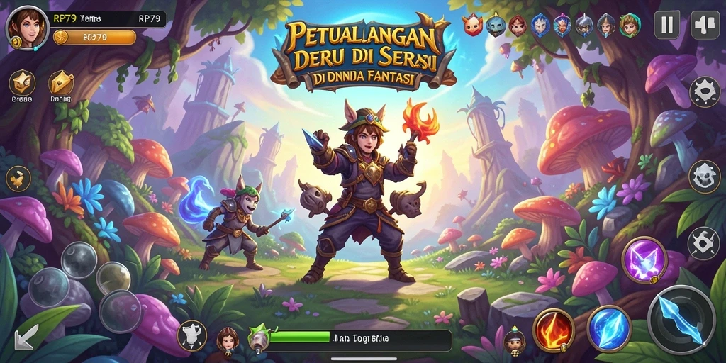 Tangkapan layar menunjukkan aksi seru dalam gameplay RP79 yang mendebarkan.